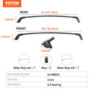 VEVOR Roof Rack Cross Bars, Compatible with Toyota RAV4 2020-2023, 160lbs Load Capacity, Aluminum Anti-Rust Crossbars with Locks, Rooftop Cargo Bag Luggage Carrier (Not Fit for Adventure/TRD Off-Road)