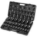 Impact Socket Set 3/4 Inches 29 Piece Impact Sockets, 6-Point Sockets, Rugged Construction, CR-M0, 3/4 Inches Drive Socket Set Impact SAE 3/4 inch - 2-1/2 inch, with a Storage Cage