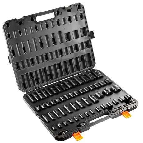 Impact Sockets Set 59pcs 6-Point 3/8