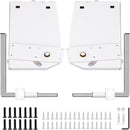 Murphy Mounting Wall Springs Mechanism, Heavy Duty Support Hardware DIY Kit, Bed Springs Mechanism Ideal for King Queen Bed (Vertical), White