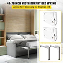Murphy Mounting Wall Springs Mechanism, Heavy Duty Support Hardware DIY Kit, Bed Springs Mechanism Ideal for King Queen Bed (Vertical), White
