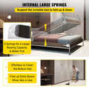 Murphy Mounting Wall Springs Mechanism, Heavy Duty Support Hardware DIY Kit, Bed Springs Mechanism Ideal for King Queen Bed (Vertical), White