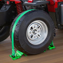 VEVOR Wheel Chock Tie-Down Kit, Chock-Style Trailer Tie Down Strap, Car Tie Down Kit with Buckle, Break Strength 1986.73 kg & Working Load 662 kg Motorcycle Tie-Down System for ATVs, UTVs & Trailers