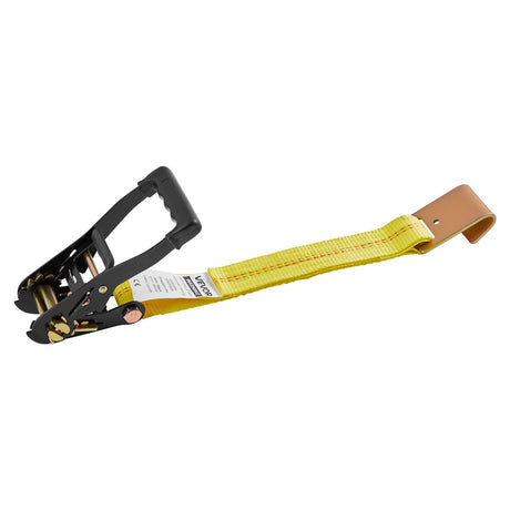 VEVOR Wheel Chock Tie-Down Kit, Tire-Style Motorcycle Tie-Down System, Car Tie Down Kit with Flat Hook, Break Strength 4540 kg & Working Load 1512 kg Trailer Tie Down Strap for ATVs, SUVs, Trailers