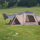 SUV Tent for Camping, 10FT L x 10FT W, Waterproof PU2000mm Spacious Double Layer Design for 5-8 Person, SUV Camping Tent with Shade Awning and Mesh Windows, Includes Rainfly and Storage Bag