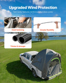 Truck Tent 5.5-6.0ft Waterproof PU2000 Truck Bed Camping Tent 2-3 Person