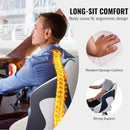 VEVOR Captain Bucket Seat Boat Seat, Flip Up Boat Seat, with Thickened Sponge Padding, Flip-up Bolster Boat Captain Chair for Fishing Boat, Sightseeing Boat, Speedboat, Canoe, 1-Piece
