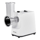 Electric Cheese Grater Salad Maker, 200W Salad Shooter, Electric Vegetable Slicer Shredder Chopper for Fruits with 5 Attachments, Stainless Steel Food Cutter for Vegetables, and Cheeses