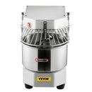 Commercial Dough Food Mixer, 8L Large Capacity Stainless Steel Mixer with Bowel, Hook, Shield, Reset Button, 450W Tilt-Head Kitchen Dough Mixers for Cake, Cream, Egg Fluid, Fillings