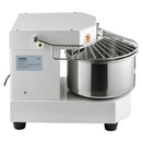 Commercial Dough Food Mixer, 8L Large Capacity Stainless Steel Mixer with Bowel, Hook, Shield, Reset Button, 450W Tilt-Head Kitchen Dough Mixers for Cake, Cream, Egg Fluid, Fillings