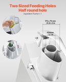 Food Processor & Vegetable Chopper w/ 6 Blades Food-Grade Stainless Steel