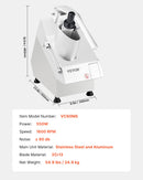 Food Processor & Vegetable Chopper w/ 6 Blades Food-Grade Stainless Steel