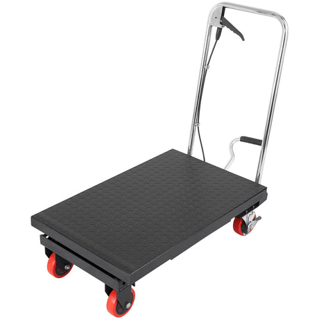 VEVOR Hydraulic Lift Table Cart, 330lbs Capacity 28.5