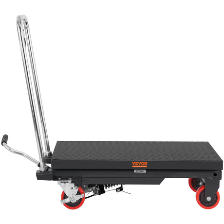 VEVOR Hydraulic Lift Table Cart, 330lbs Capacity 28.5