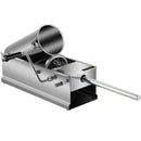 Manual Sausage Stuffer, 5 L / 11 LBS Horizontal Sausage Machine, Dual-Speed Meat Stuffer, Made of Food-Grade 304 Stainless Steel, Includes 5 Stuffing Tubes, for Home Kitchen Restaurant Commercia