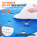 VEVOR Swivel Shower Chair 360 Degree, Adjustable Shower Seat with Armrests and Backrest for Inside Shower or Bathtub, Non-Slip Rotating Bathtub Chair Seat for Elderly Disabled Injured, 400lbs Capacity