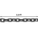 VEVOR Chain Sling, 8 mm x 1m Lifting Chains with Hooks, G80 Engine Chain Hoist Lifts, 5 Ton Load Capacity Lifting Sling Chains for Engine Hoist, Engine Lift Chain with 4 Leg Grab Hooks Heavy Duty