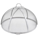 Firepit Spark Screen Lid, 36" Diameter, Outdoor Firepit Ring Cover Round Accessories, Fire Pit Metal Cover, Easy-Opening Stainless Steel Fire Ring Covers for Outdoor Patio Fire Pits Backyard