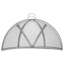 Firepit Spark Screen Lid, 36" Diameter, Outdoor Firepit Ring Cover Round Accessories, Fire Pit Metal Cover, Easy-Opening Stainless Steel Fire Ring Covers for Outdoor Patio Fire Pits Backyard
