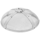 Fire Pit Spark Screen Round 27", Reinforced Heavy Duty Steel Metal Cover, Outdoor Firepit Lid, Easy-Opening Top Screen Covers Round with Ring Handle for Outdoor Patio Fire Pits Backyard