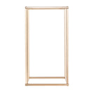 VEVOR Wedding Flower Stand, 10PCS 40cm Column Flower Stand, Floral Stands with Acrylic Laminate, Gold Rectangular Floral Display Rack for Wedding, Party, Birthday, Home,  Gold Centerpiece Stands