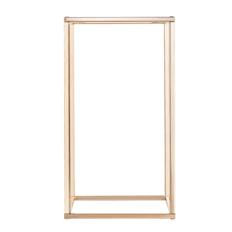 VEVOR Wedding Flower Stand, 10PCS 40cm Column Flower Stand, Floral Stands with Acrylic Laminate, Gold Rectangular Floral Display Rack for Wedding, Party, Birthday, Home,  Gold Centerpiece Stands