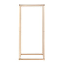 VEVOR Wedding Flower Stand, 10PCS 60cm Column Flower Stand, Floral Stands with Acrylic Laminate, Gold Rectangular Floral Display Rack for Wedding, Party, Birthday, Home,  Gold Centerpiece Stands