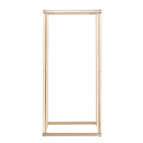 VEVOR Wedding Flower Stand, 10PCS 60cm Column Flower Stand, Floral Stands with Acrylic Laminate, Gold Rectangular Floral Display Rack for Wedding, Party, Birthday, Home,  Gold Centerpiece Stands