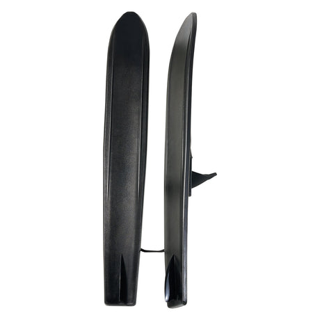 VEVOR Water Skis 116.8 cm / 46 inch, Water Ski Trainers with X-7 Adjustable Bindings, Double-Handle Rope & Removable Stabilizing Bar, Training Waterskis Combo for Youth Up to 136 kg