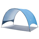 Beach Tent Sun Shelter for 3 Person, UPF 50+ Protection, Portable Sun Shade Canopy with Carrying Bag & Ground Stakes, Lightweight and Easy Setup Beach Umbrella for Camping Fishing Outdoor Picnic
