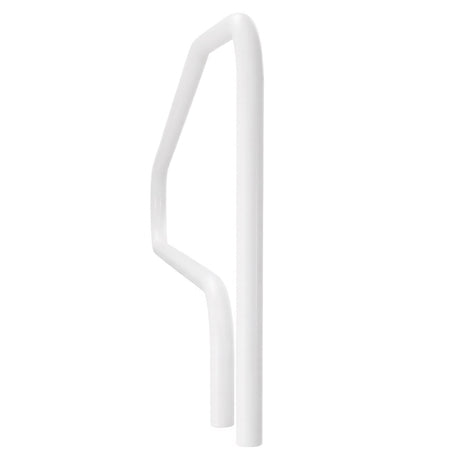 VEVOR Pool Rail, 122 x 81.3 cm Pool Handrail, 100kg Load Capacity Heavy Duty Stainless Steel Swimming Handrail, Seamless Welding, Recessed or Base Mount, for Poolside, Water Parks, Spa Centers
