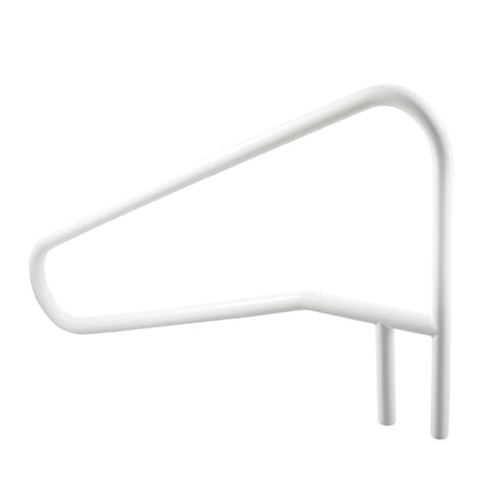 VEVOR Pool Rail, 137.1 x 81.3 cm Pool Handrail, 100kg Load Capacity Heavy Duty Stainless Steel Swimming Handrail, Seamless Welding, Recessed or Base Mount, for Poolside, Water Parks, Spa Centers