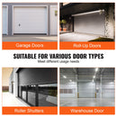VEVOR Garage Door Seals Bottom Rubber, U Shape +O Ring Combination Garage Door Bottom Weather Seal, 20ft Weatherproofing Garage Door Seal, 5/16 inch T-ends and 3 3/4 inch Width, for Doors, Black