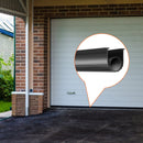 VEVOR Garage Door Seals Bottom Rubber, U Shape +O Ring Combination Garage Door Bottom Weather Seal, 20ft Weatherproofing Garage Door Seal, 5/16 inch T-ends and 3 3/4 inch Width, for Doors, Black