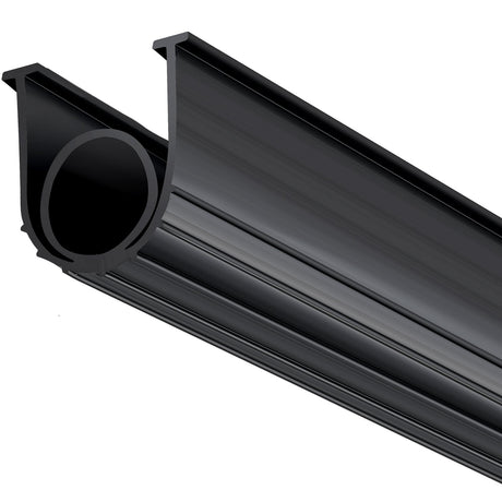 VEVOR Garage Door Seals Bottom Rubber, U Shape +O Ring Combination Garage Door Bottom Weather Seal, 20ft Weatherproofing Garage Door Seal, 5/16 inch T-ends and 3 3/4 inch Width, for Doors, Black