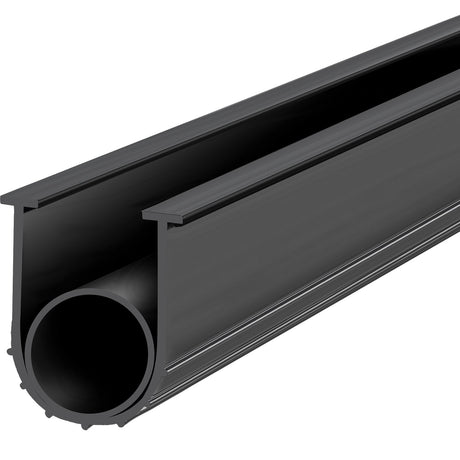 VEVOR Garage Door Seals Bottom Rubber, U Shape +O Ring Combination Garage Door Bottom Weather Seal, 20ft Weatherproofing Garage Door Seal, 5/16 inch T-ends and 3 3/4 inch Width, for Doors, Black
