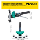 VEVOR Copper Pipe Bender HVAC Refrigeration Ratcheting Tube Bender 1/4" to 7/8"