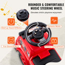 Ride On Push Car for Toddlers, Ages 1-3, Ride Racer, Sit to Stand Toddler Ride On Toy, Classic Kids Ride On Car with Music Steering Wheel & Under Seat Storage, Ride On Toy for Boys Girls, Red