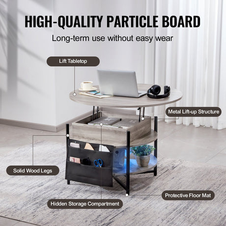 Lift Top Coffee Table 35.3