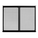 VEVOR RV Screen Door Protector,  622.3 x 508 mm Door Grille, Easy to Install and Disassemble, Reinforced Breathable Protective Mesh, Aluminum Alloy Camper RV Entry Protector for Pet Protection, Black