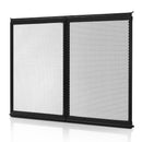 VEVOR RV Screen Door Protector, 673.1 x 508 mm Door Grille, Easy to Install and Disassemble, Reinforced Breathable Protective Mesh, Aluminum Alloy Camper RV Entry Protector for Pet Protection, Black