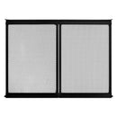 VEVOR RV Screen Door Protector, 673.1 x 508 mm Door Grille, Easy to Install and Disassemble, Reinforced Breathable Protective Mesh, Aluminum Alloy Camper RV Entry Protector for Pet Protection, Black