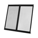 VEVOR RV Screen Door Protector, 571.5 x 508 mm Door Grille, Easy to Install and Disassemble, Reinforced Breathable Protective Mesh, Aluminum Alloy Camper RV Entry Protector for Pet Protection, Black