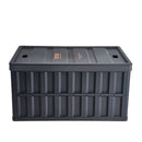 VEVOR Collapsible Storage Bins with Lids, 65L 3 Packs, Folding Plastic Stackable Utility Crates with Handles, Large Heavy Duty Containers for Clothes, Toys, Books, Snack, Shoes, and Grocery Organizing