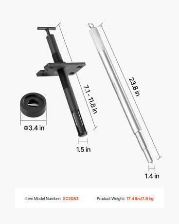 VEVOR Mercruiser Alignment Tool & Gimbal Bearing Puller Set, Compatible with Mercruisers, OMC, Volvo Cobra Bell Housings, Engine Alignment Tool, Bearing Puller Seal Bellow Expander Tools Easy-to-Use