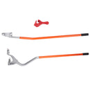 VEVOR Tire Mount Demount Tool, 571-622 mm Manual Steel Tire Changer Mount Demount Removal Tool, with Extra Bead Holder, Tubeless Truck Bead Breaker, 3 PCS Tire Changing Tools, Orange