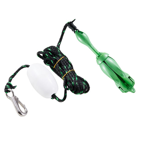 VEVOR Kayak Anchor Kit, 3.5 lb Paddle Board Anchor Kit with 26.2 ft/8 m Rope and Buoy, Folding Small Boat Anchor with Storage Bag and Snap Hook, Kayak Accessories for Kayaks, Small Boats, Canoes