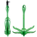 VEVOR Kayak Anchor Kit, 3.5 lb Paddle Board Anchor Kit with 26.2 ft/8 m Rope and Buoy, Folding Small Boat Anchor with Storage Bag and Snap Hook, Kayak Accessories for Kayaks, Small Boats, Canoes