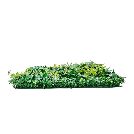VEVOR Artificial Grass Wall Panels, 8 PCS 20 x 20 inch, 3D Combination Greenery Boxwood  Panel for Indoor Outdoor Green Decor & Ivy Fence Covering, Privacy Backdrop Wall Hedge Screen for Garden