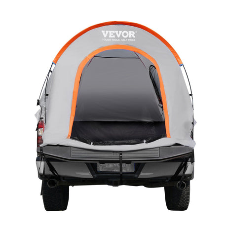 Truck Bed Tent, 6.4'-6.7' Pickup Truck Tent with Rain Layer and Carry Bag, Waterproof PU2000mm Double Layer Truck Tent, Accommodate 2-3 Person, for Camping Traveling Outdoor Activities